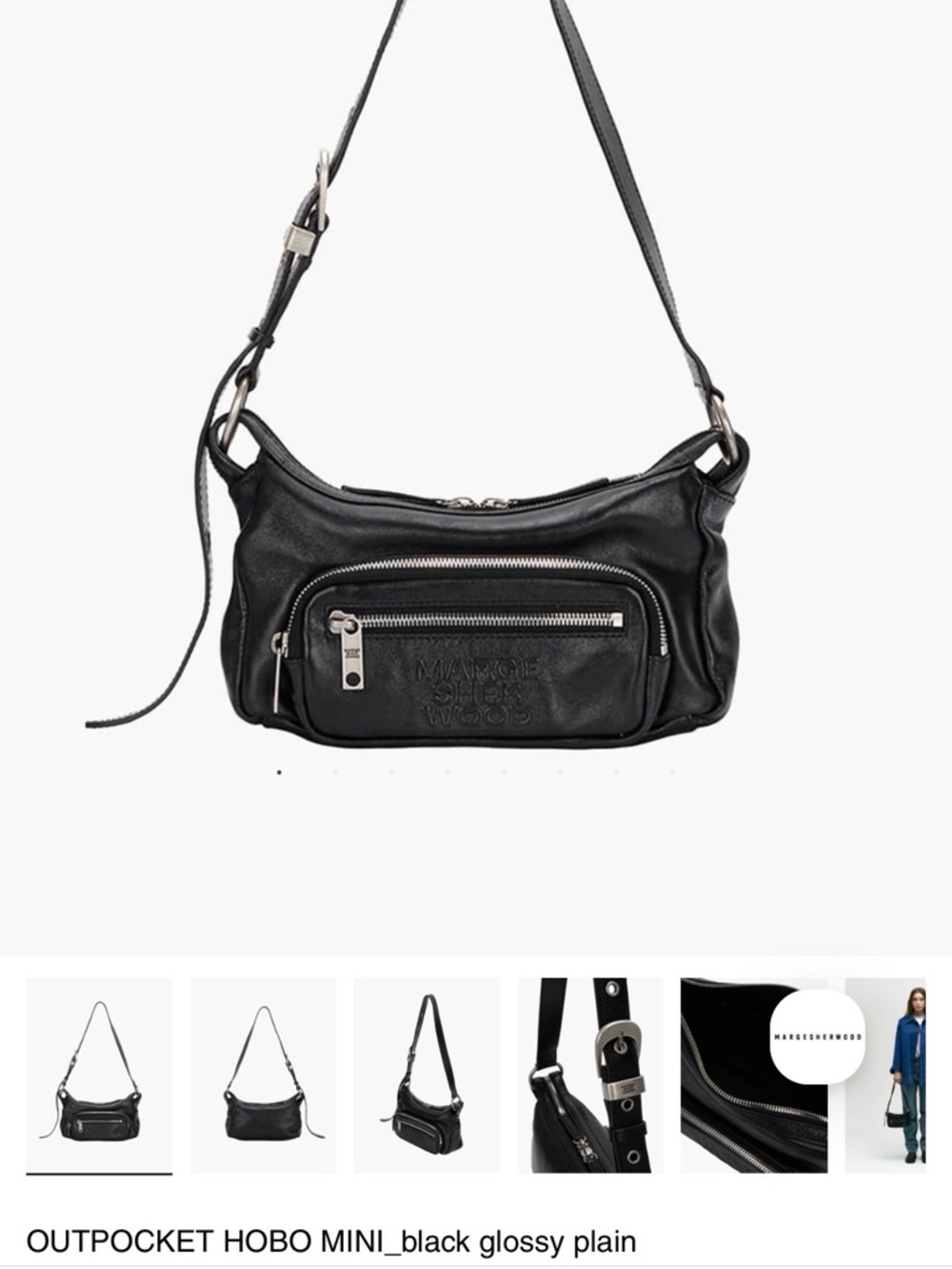 MargeSherwood Black bag